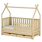 Posteľ Chata Tytus 80x160 pine Posteľ Chata Tytus 80x160 pine