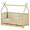 Posteľ Chata Tytus 80x160 pine