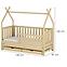 Posteľ Chata Tytus 80x160 pine,2