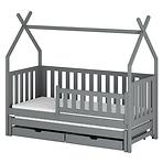 Posteľ Chata Tytus 80x160 grey Posteľ Chata Tytus 80x160 grey