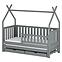 Posteľ Chata Tytus 80x160 grey