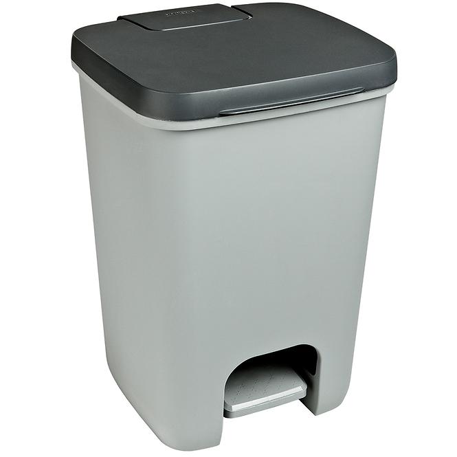  Odpadkový kôš s pedálom 20 L Essentials sivý/grafit