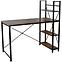 Písací Stôl Loft 8635 E dark vintage wood