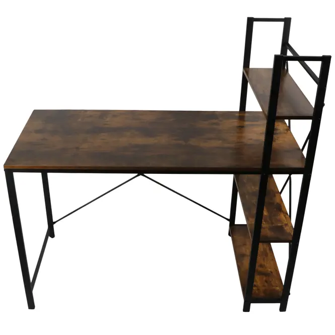 Písací Stôl Loft 8635 E dark vintage wood,4