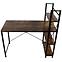 Písací Stôl Loft 8635 E dark vintage wood,4