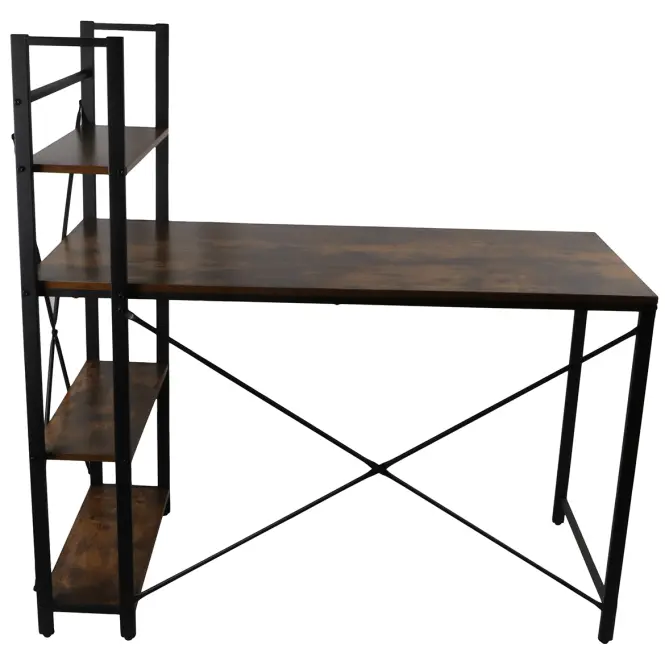 Písací Stôl Loft 8635 E dark vintage wood,5