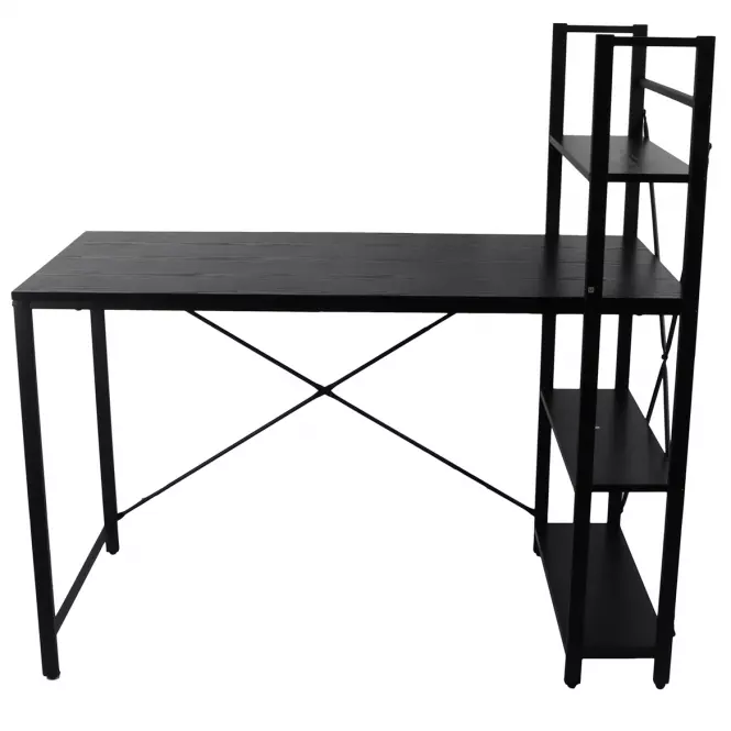 Písací stôl Loft 8637 H čierny