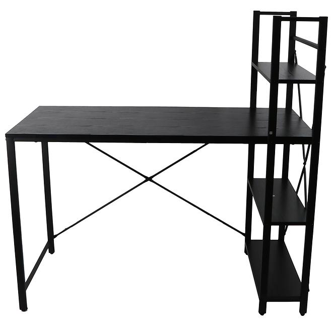 Písací stôl Loft 8637 H čierny