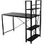 Písací stôl Loft 8637 H čierny,4