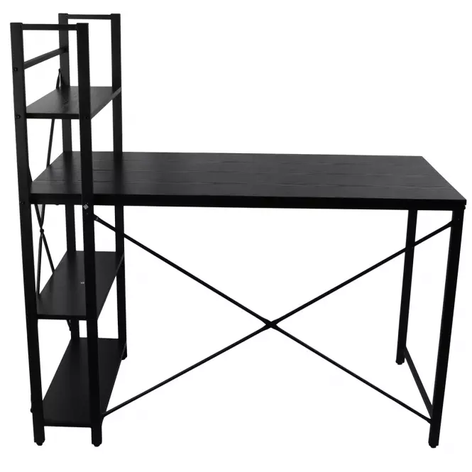 Písací stôl Loft 8637 H čierny