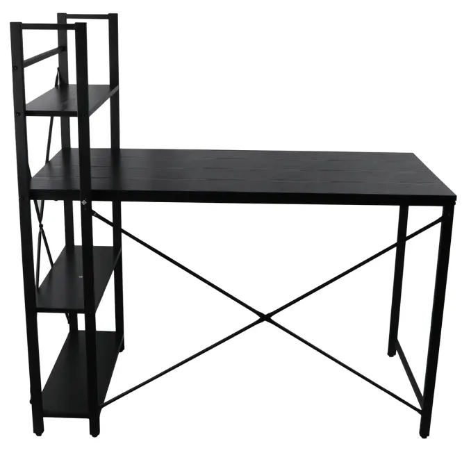 Písací stôl Loft 8637 H čierny,5