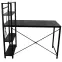 Písací stôl Loft 8637 H čierny,5
