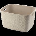 Košík Softex L 19 L 258706 krémový