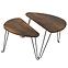 Sada Stolíkov Loft 8621 E dark vintage wood,3