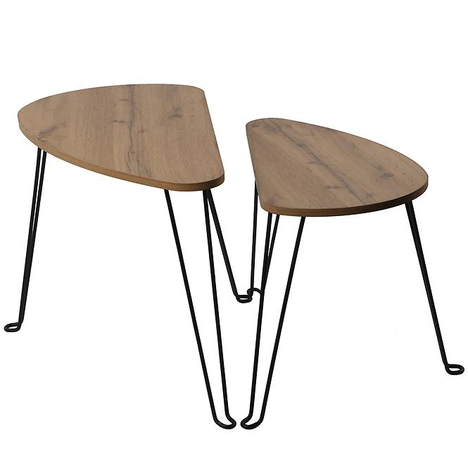 Sada Stolíkov Loft 8647 C vintage wood
