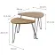 Súprava stolíkov Loft 8647 C vintage wood,2
