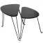 Sada stolíkov Loft 8622 H čierna,4