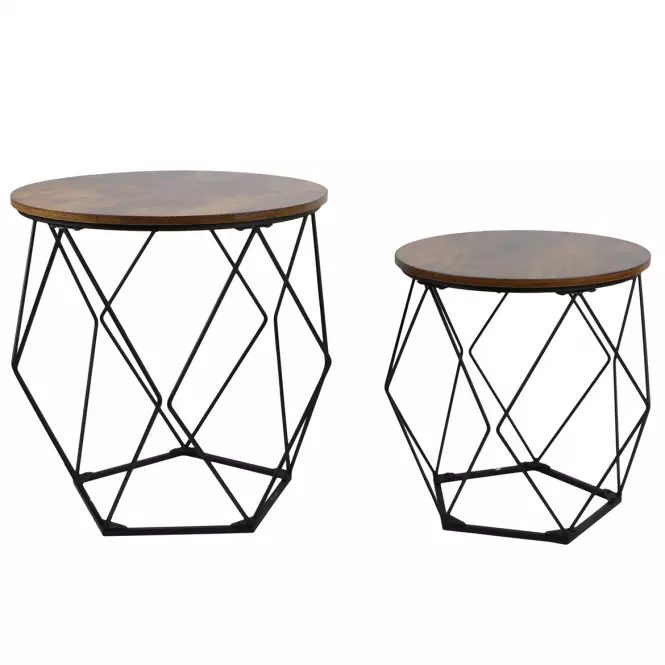 Sada Stolíkov Loft 8625 E dark vintage wood