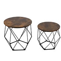 Sada Stolíkov Loft 8625 E dark vintage wood