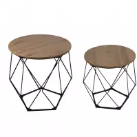 Sada Stolíkov Loft 8626 C vintage wood