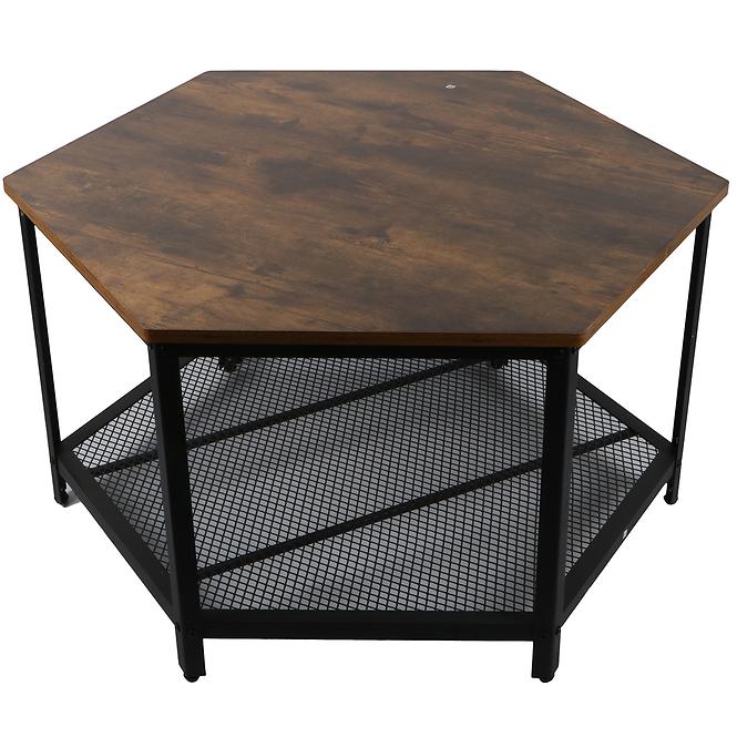 Konferenčný Stolík Loft 8628 E dark vintage wood
