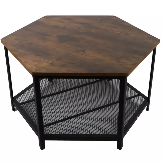 Konferenčný Stolík Loft 8628 E dark vintage wood,3