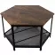Konferenčný Stolík Loft 8628 E dark vintage wood,3