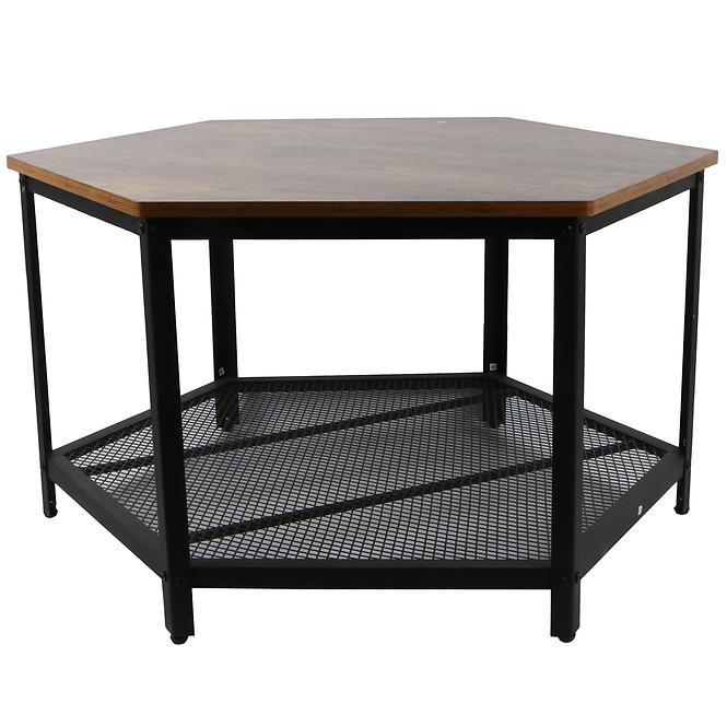 Konferenčný Stolík Loft 8628 E dark vintage wood
