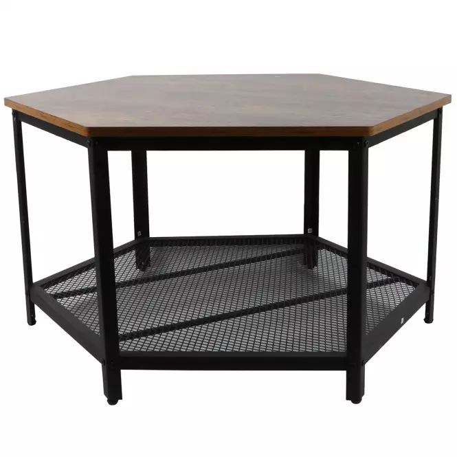 Konferenčný Stolík Loft 8628 E dark vintage wood,4