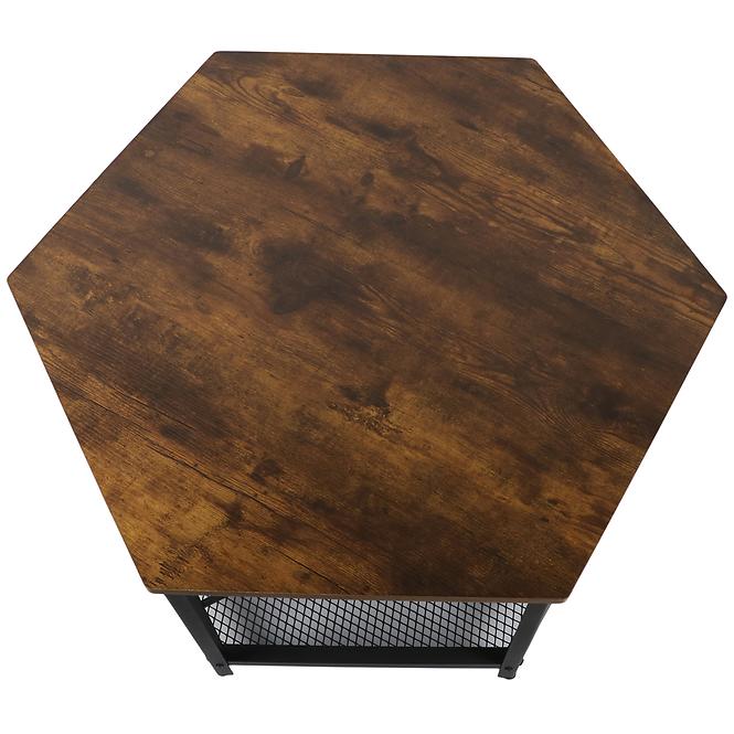 Konferenčný Stolík Loft 8628 E dark vintage wood