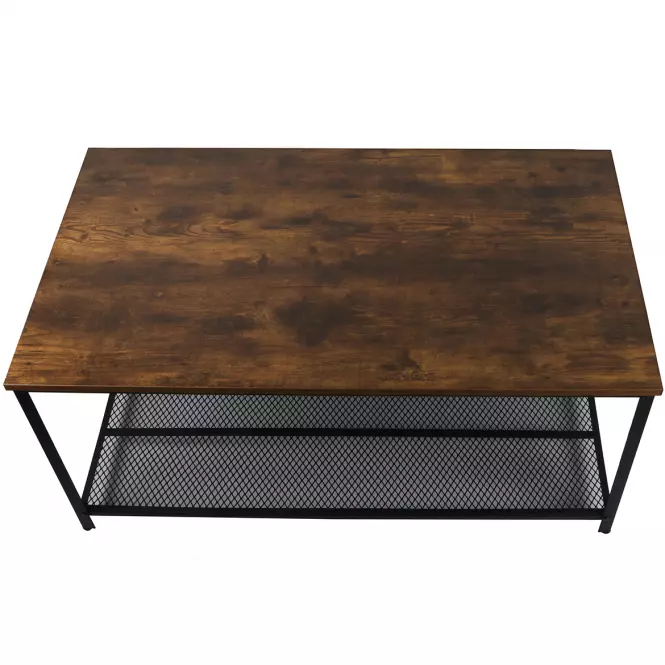 Konferenčný Stolík Loft 8629 E dark vintage wood,5