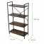 Regál Loft 8638 E dark vintage wood,2