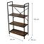 Regál Loft 8638 E dark vintage wood,2
