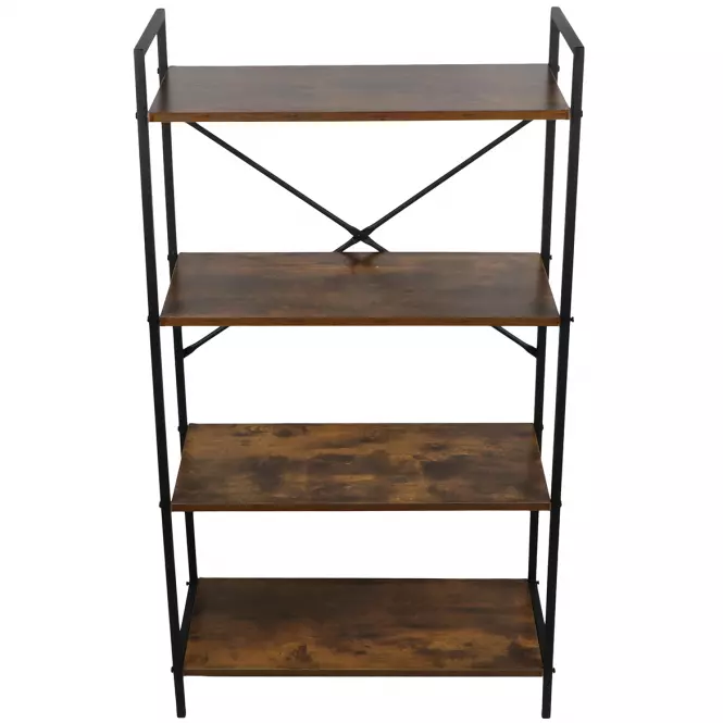 Regál Loft 8638 E dark vintage wood