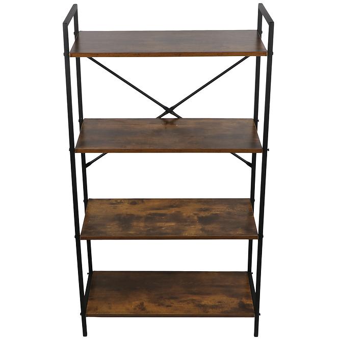 Regál Loft 8638 E dark vintage wood,3