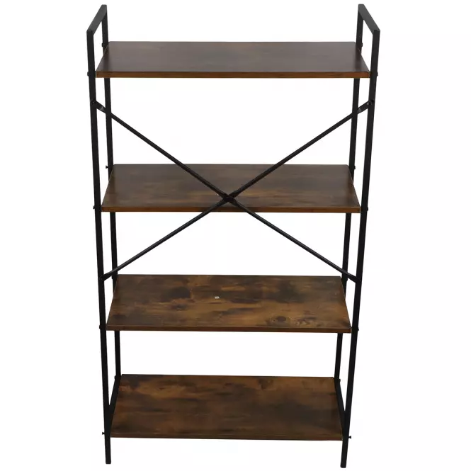 Regál Loft 8638 E dark vintage wood