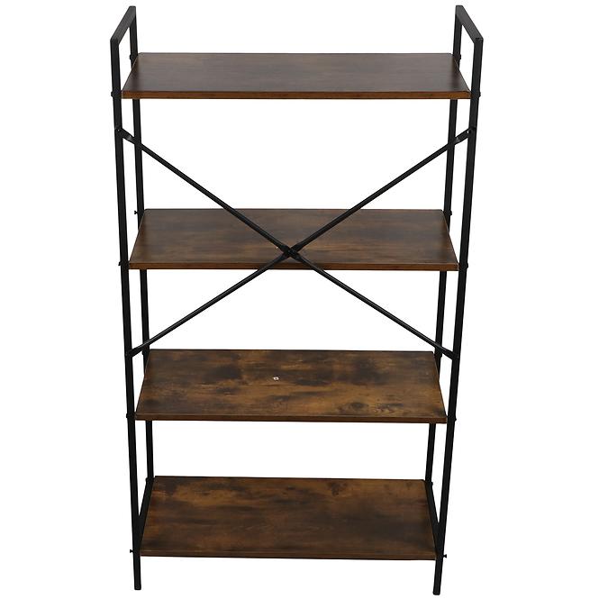 Regál Loft 8638 E dark vintage wood,4
