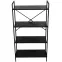 Regál Loft 8639 H black,3