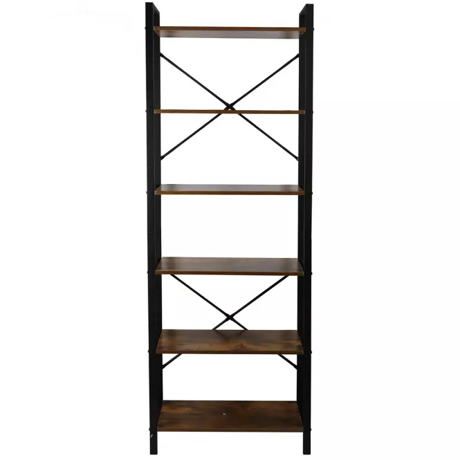 Regál Loft 8640 E dark vintage wood