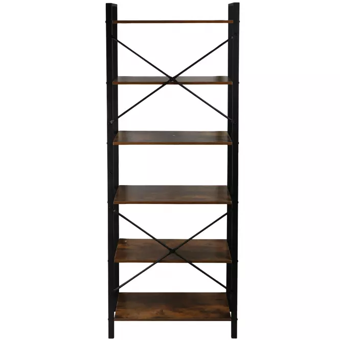 Regál Loft 8640 E dark vintage wood