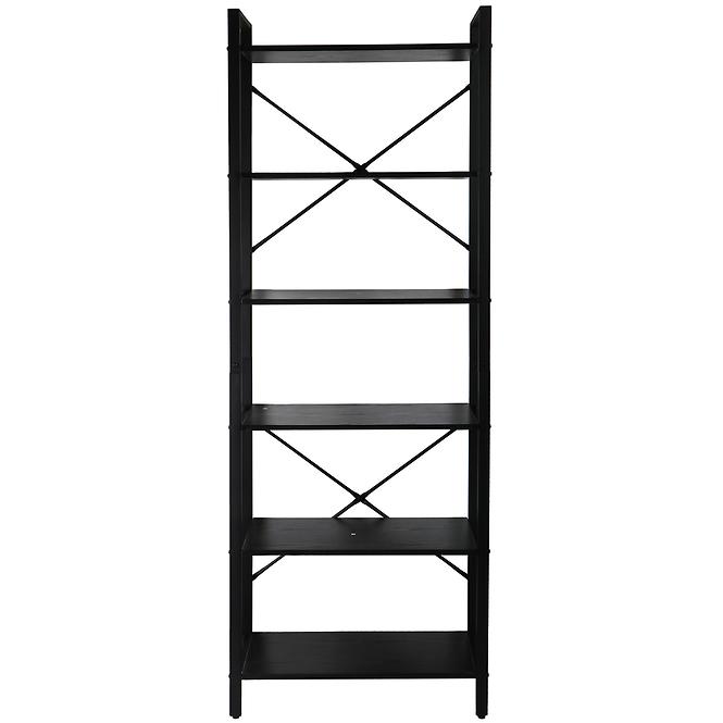Regál Loft 8642 H čierny