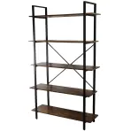 Regál Loft 8643 E dark vintage wood