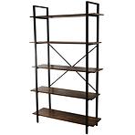 Regál Loft 8643 E dark vintage wood