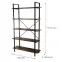 Regál Loft 8643 E dark vintage wood,2