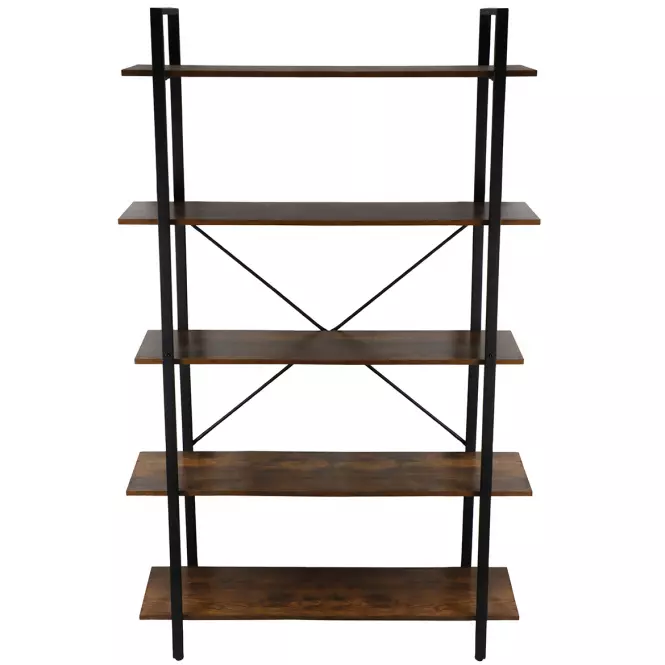 Regál Loft 8643 E dark vintage wood