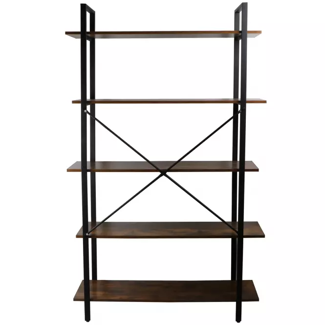 Regál Loft 8643 E dark vintage wood