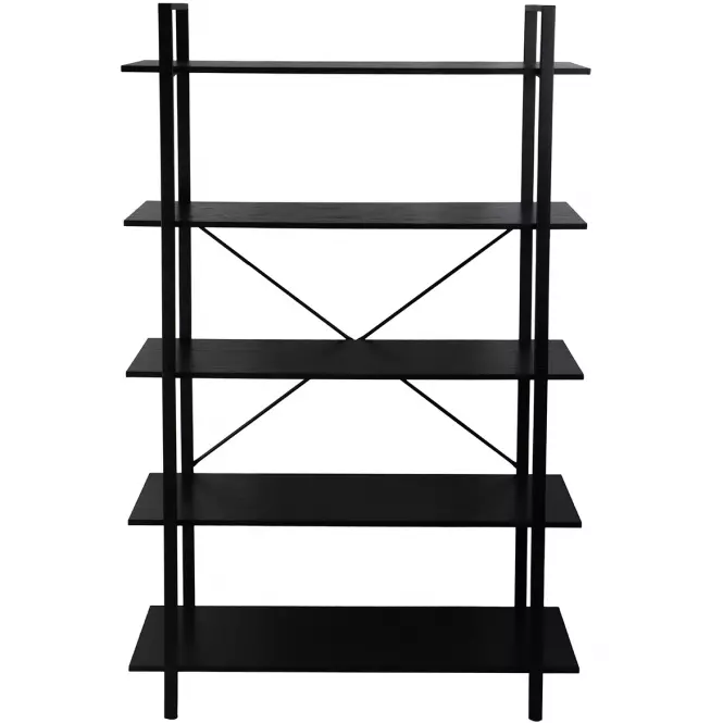 Regál Loft 8644 H čierny