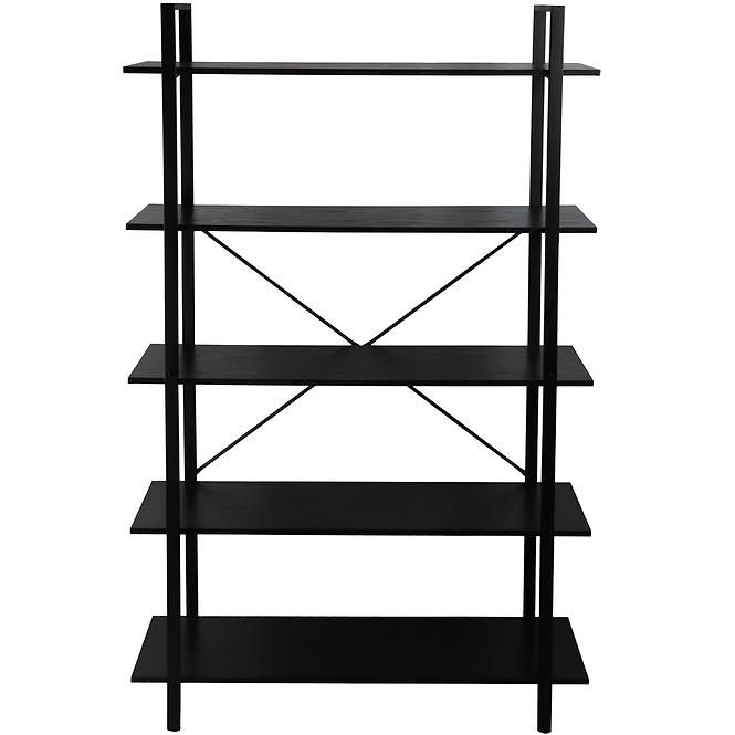 Regál Loft 8644 H čierny