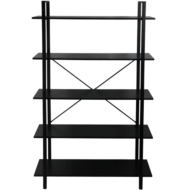Regál Loft 8644 H čierny,4
