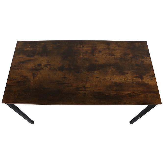 Stôl Loft 8632 E dark vintage wood